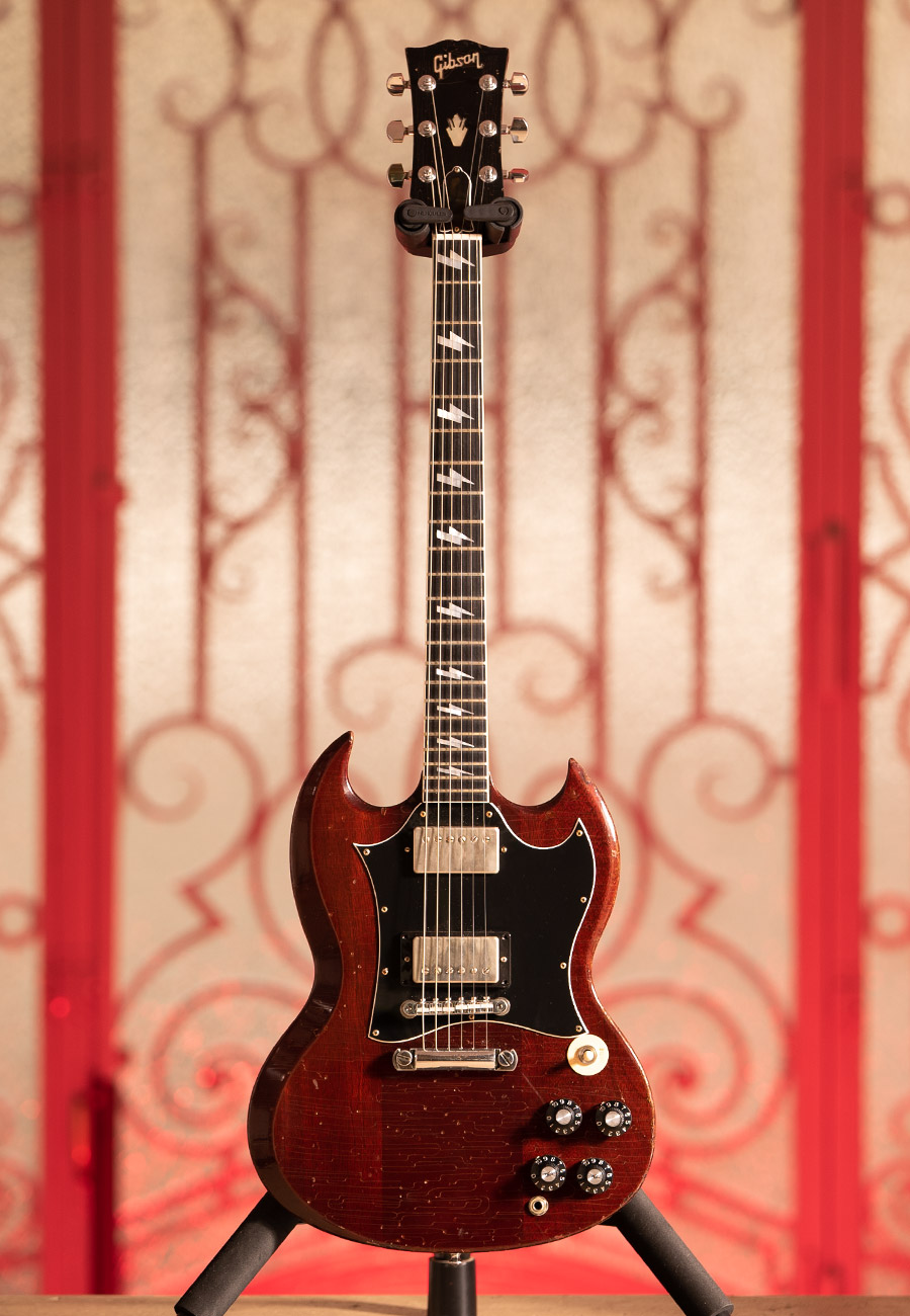versterking Jaarlijks smokkel Gibson SG Angus Young Production Sample #1 2007